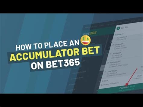 How To Do An Accumulator (Parlay) On Bet365.